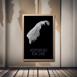 Outer Space, Solar System, Asteroid Belt, IDA 243 Photo Print