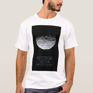 Outer Space, Solar System, Asteroid Belt, Vesta T-Shirt