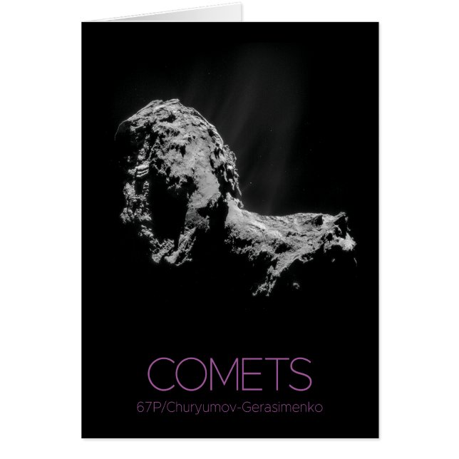 Outer Space, Solar System, Cosmos, Comets, 67P (Front)