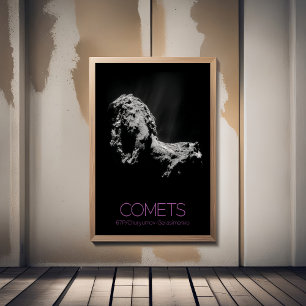 Outer Space, Solar System, Cosmos, Comets, 67P Photo Print