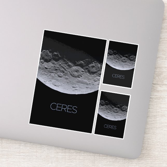 Outer Space, Solar System, Dwarf Planet Ceres (Detail)