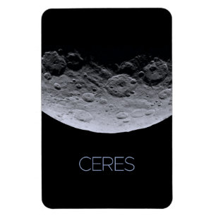 Outer Space, Solar System, Dwarf Planet Ceres Magnet