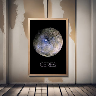 Outer Space, Solar System, Dwarf Planet Ceres Photo Print