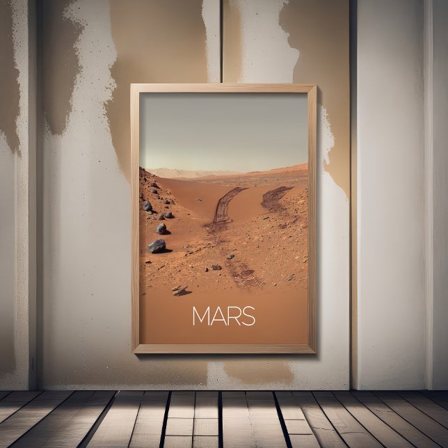 Outer Space, Solar System, Planet Mars, Curiosity Poster (Creator Uploaded)
