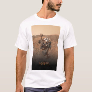Outer Space, Solar System, Planet Mars, Curiosity T-Shirt