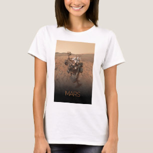Outer Space, Solar System, Planet Mars, Curiosity T-Shirt