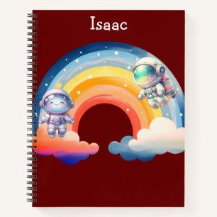 Outer space Spiral Notebook