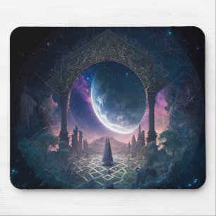 Outer Space Surreal Fantasy Art Mouse Pad