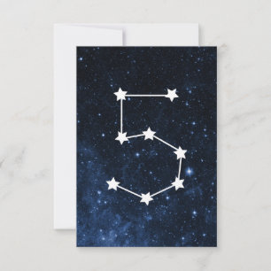 Outer Space Thank You Cards Age 5 Birthday