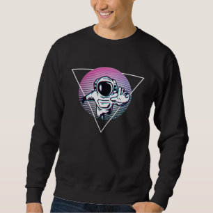 Outer Space Walk Astronaut Spaceman Lunar Galaxy A Sweatshirt