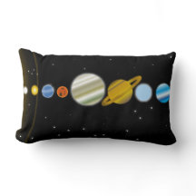 Outer Space with Colourful Planets Fantasy Galaxy