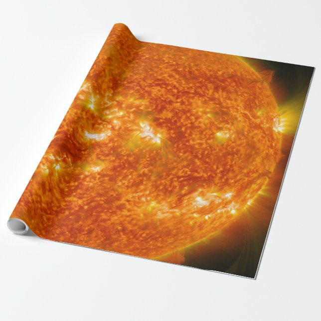 Outer Space Wrapping Paper (Unrolled)