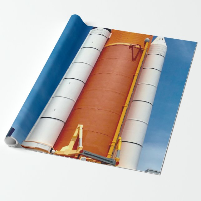 Outer Space Wrapping Paper (Unrolled)