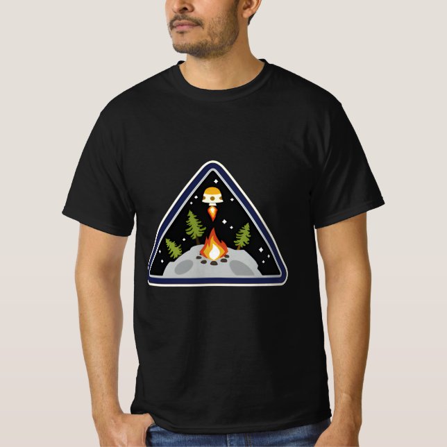 " Outer wilds Ventures Emblem" T-Shirt (Front)