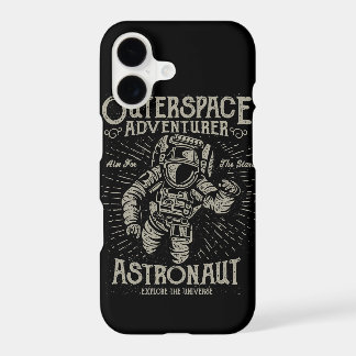 Outerspace Adventurer Astronaut Aim For The Stars