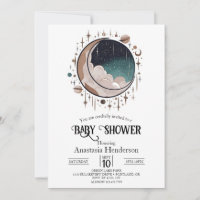 Outerspace Celestial Stars Baby Shower