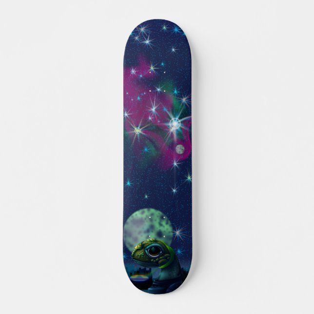 OuterWorldLiz Skateboard (Front)