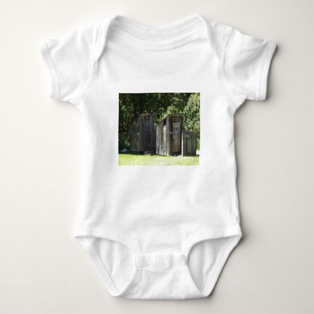 Outhouse Baby Bodysuit (Front)