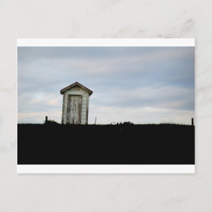 Outhouse Postcard