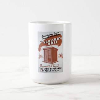 Outhouse WPA Poster Coffee Mug