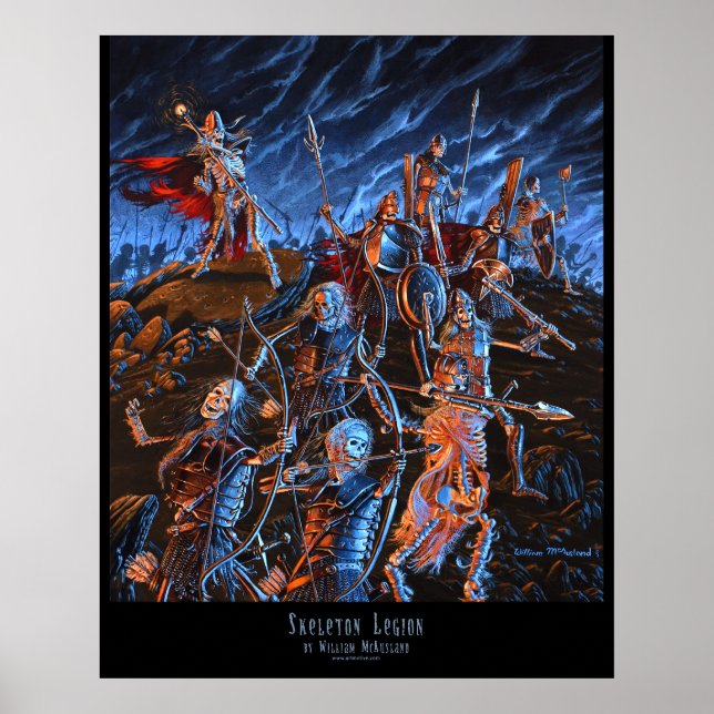 Outland Arts Skeleton Legion 16x20 POSTER (Front)