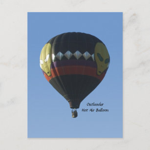 Outlander Hot Air Balloon Postcard