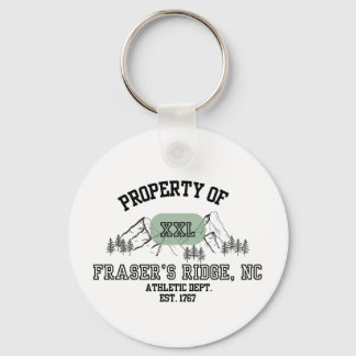 OUTLANDER Property of Fraser's Ridge  Key Ring
