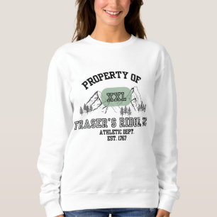 OUTLANDER Property Of Fraser's Ridge NC XXL  Sweatshirt
