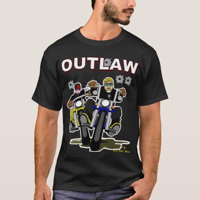 OUTLAW BIKERS T-Shirt (Front)