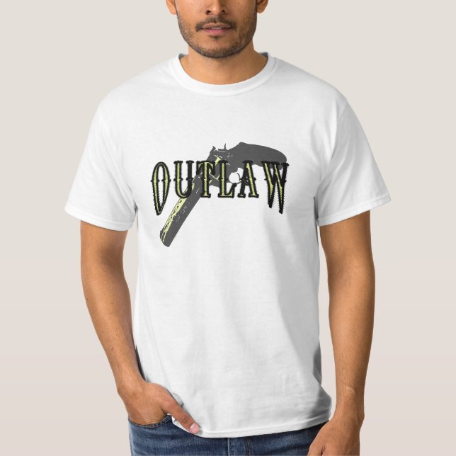 Outlaw Gun T-Shirt (Front)