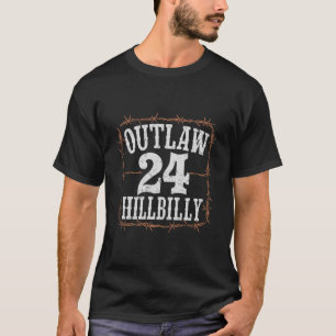 Outlaw Hillbilly 2024 Western Trump Vance 2024  T-Shirt