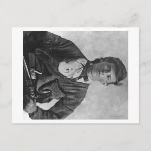 Outlaw Jesse James Portrait Photograph Postcard