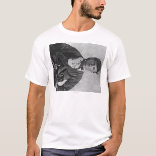 Outlaw Jesse James Portrait Photograph T-Shirt