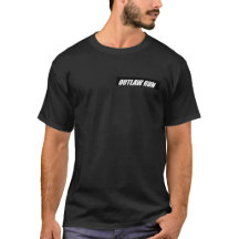 Outlaw Run T-Shirt with design on the back