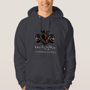Outlaws Classic Mens Black Hoodie