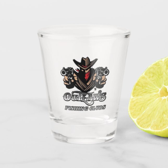 Outlaws Classic Shot Glass (Front)