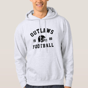 Outlaws Football  Hoodie