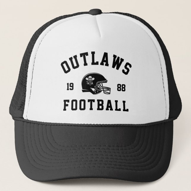 Outlaws Football  Trucker Hat (Front)