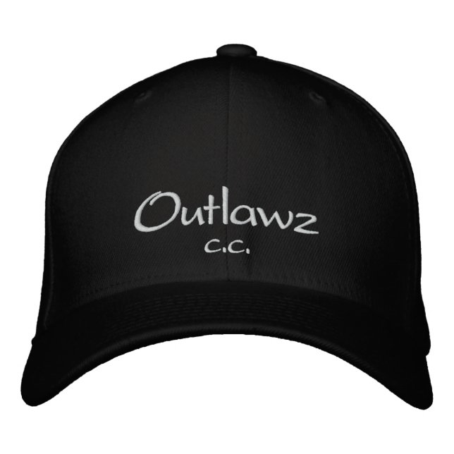 Outlawz, c.c. embroidered hat (Front)