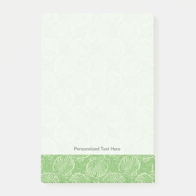 Outline seashells post-it notes (Front)