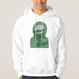 Outlook Good Check My Hood Fun Slogan Hoodie