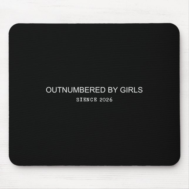 Outnumbered 1 mouse pad (Front)