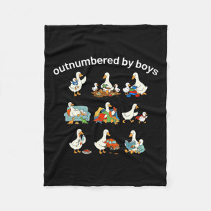 Outnumbered Creative Fleece Blanket