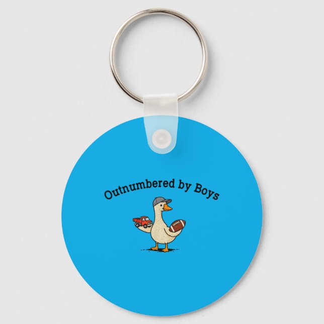 Outnumbered Creative Key Ring (Front)