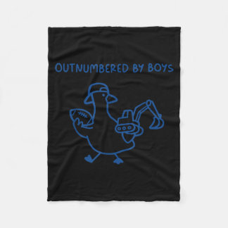 Outnumbered Fleece Blanket