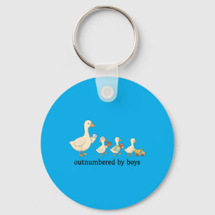 Outnumbered Illustration Key Ring