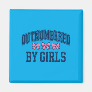 Outnumbered Illustration Magnet