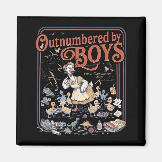 Outnumbered Magnet (Front)