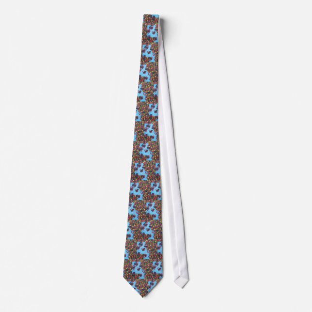 Outrageous Blue Tie (Front)