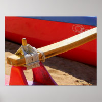 Outrigger Canoe Poster